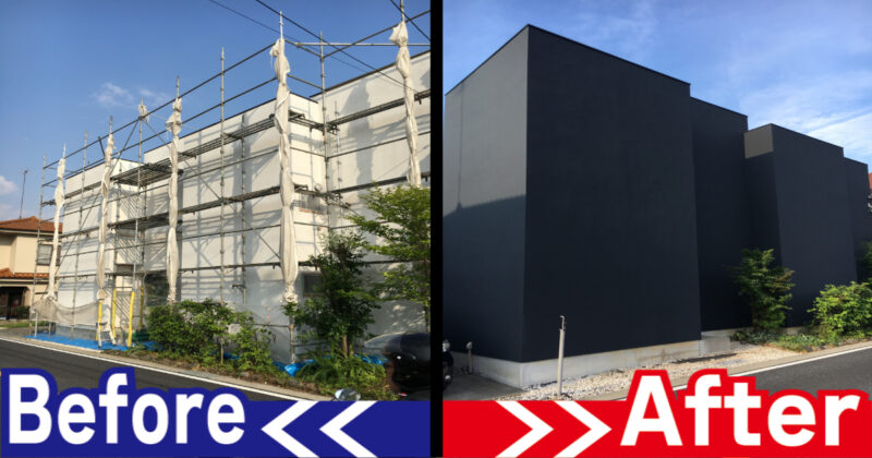 東京都八王子市　戸建て住宅　外壁塗装